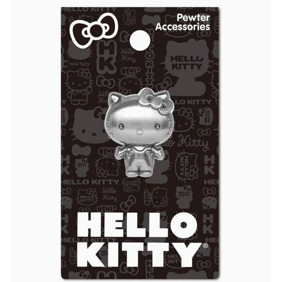Sanrio Jewelry - Sanrio Hello Kitty Pewter Pin Silver